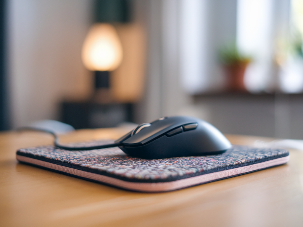 Which mouse pad material and thickness fixes micro-corrections for claw and fingertip grips on hard-glide skates